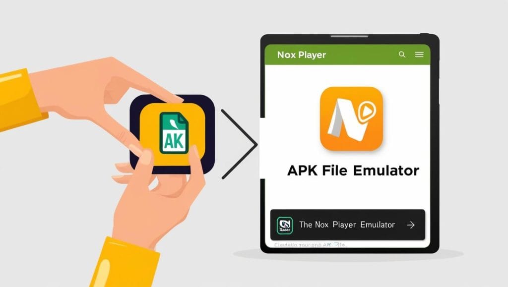 GOGOANIME APK File in Nox Player emulator